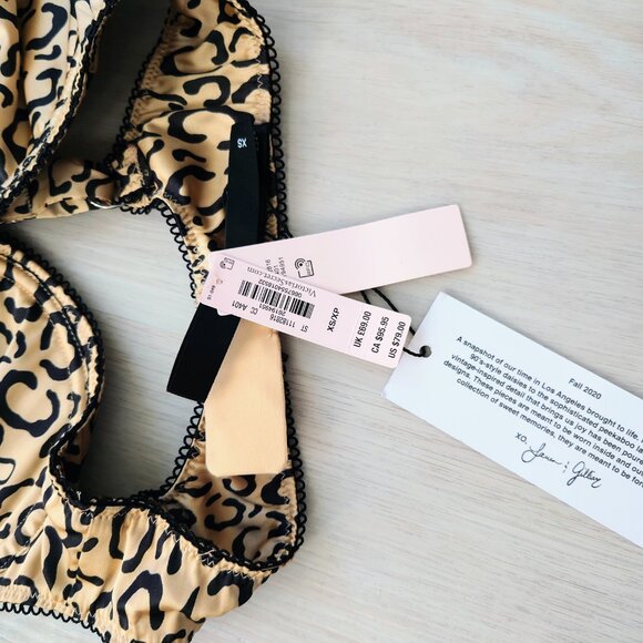 NWT For Love and Lemons Frankie Underwire Bra, XS - Picture 6 of 7